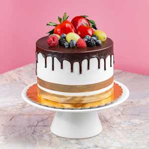 6' Chocolate cake With Chocolate mousse