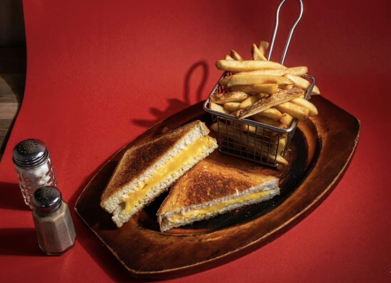 Classic Grilled Cheese (w/ French Fries)