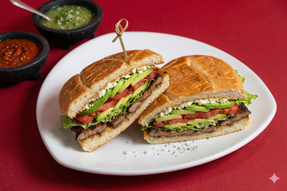 Grilled meat Torta