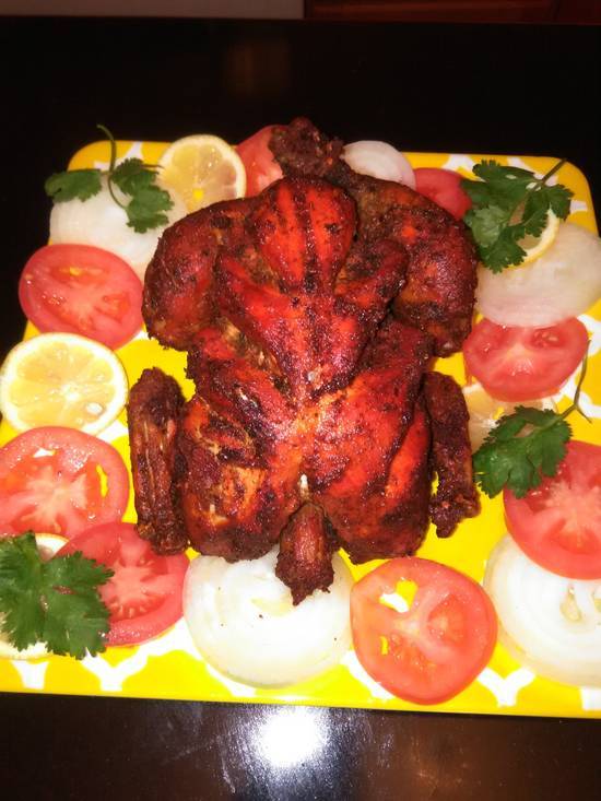 Whole Chicken (Chargha) with 1 Butter Bread