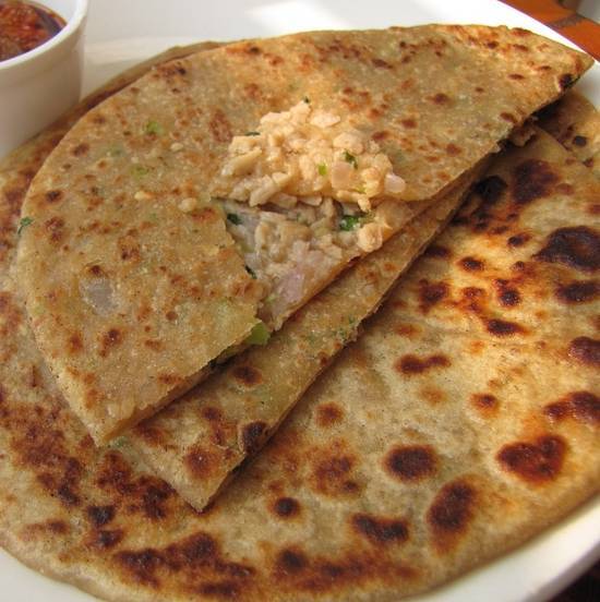 Keema Paratha (Chicken Bread)