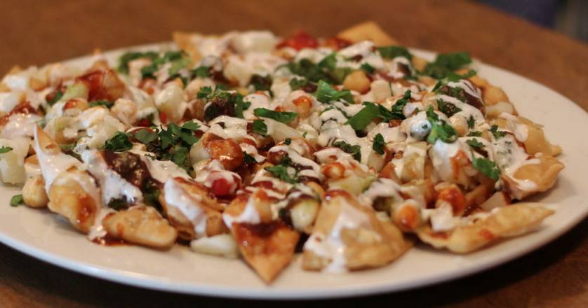 Papri Chaat (Chick Peas)
