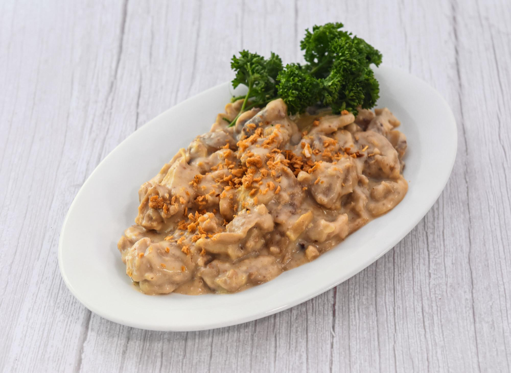 Beef with Mushrooms/ Ternera con Champiñones