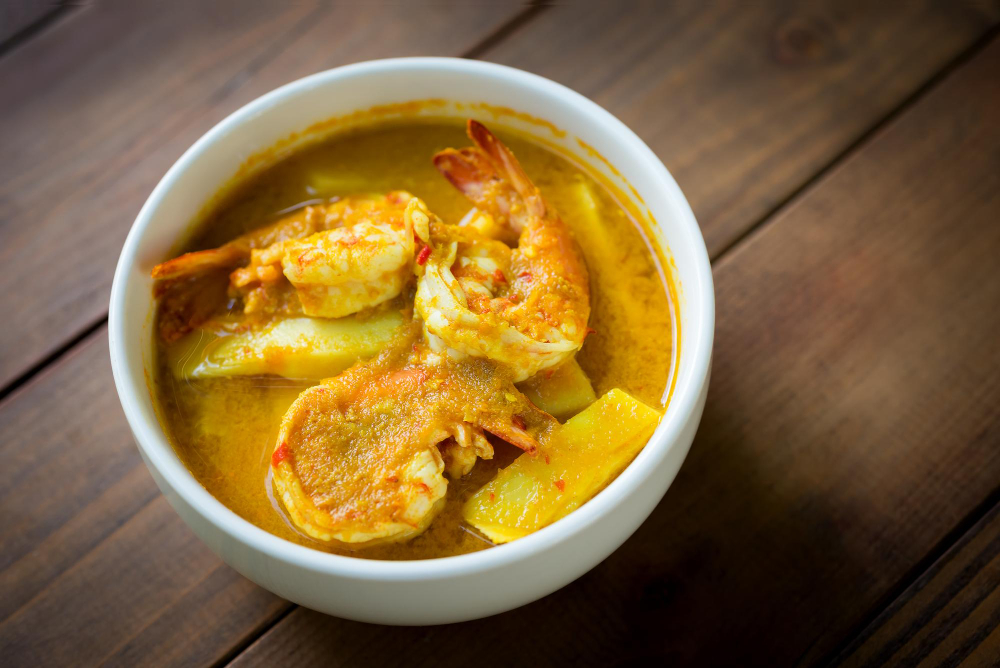 Curry Shrimp/ Camarones al Curry