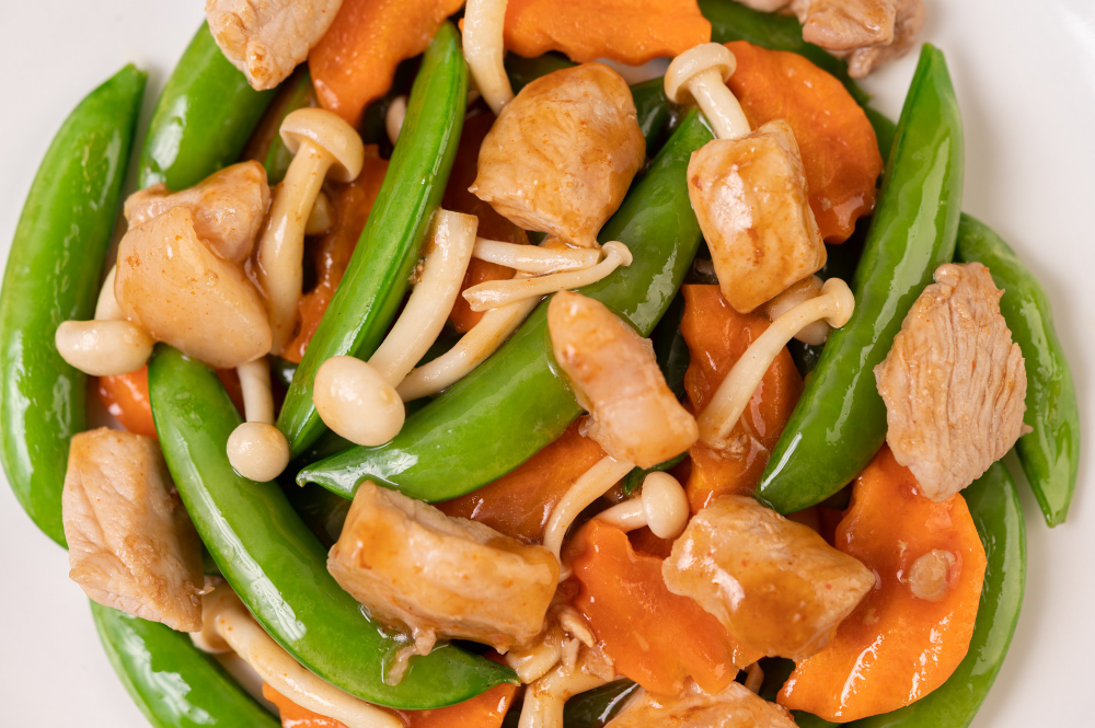 Moo Goo Gal Pan/ Cacerola Moo Goo Gai