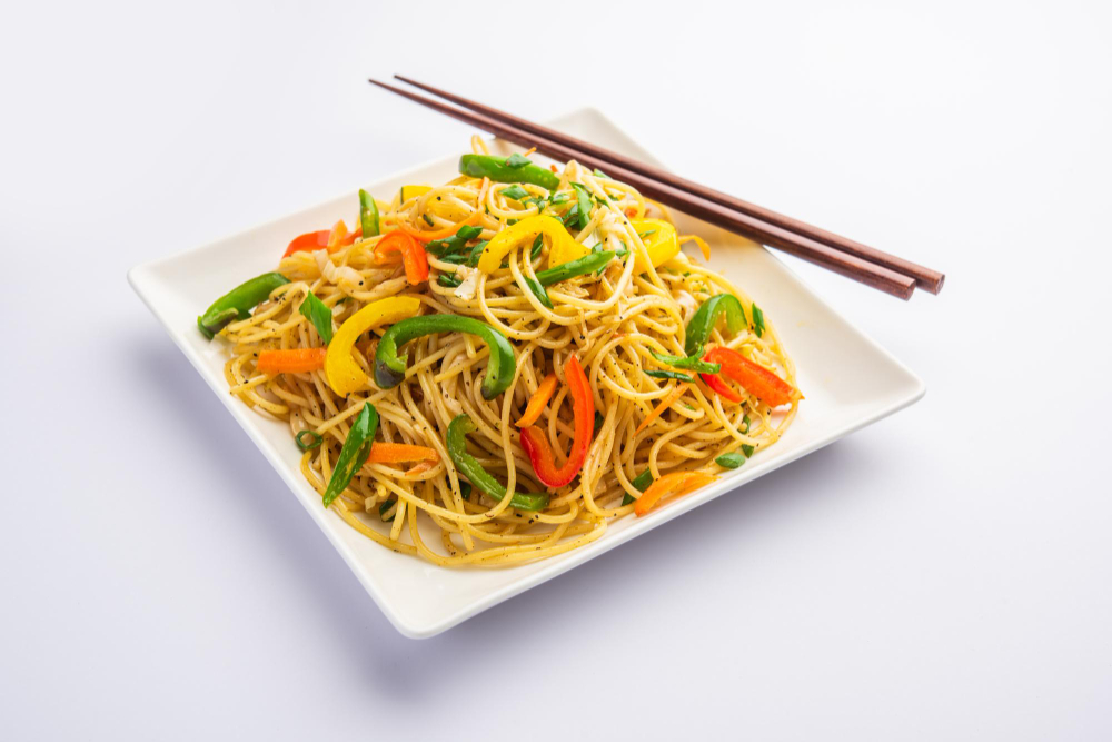 Vege Chow Mein/ Chow mein vegetariano