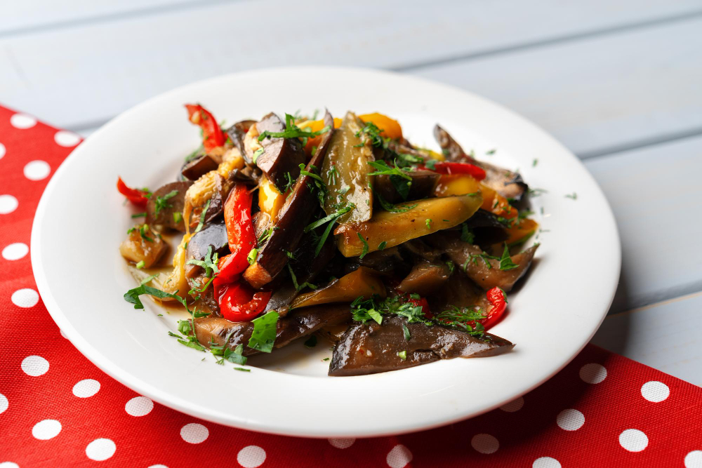Vege Szechuan/ Vegetables en salsa szech