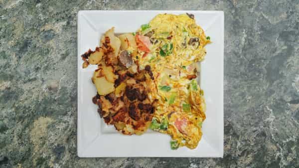Green Pepper Omelet