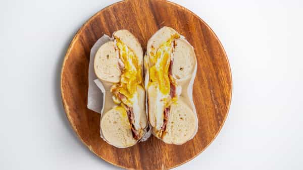 Irish Bacon & Eggs Sandwich