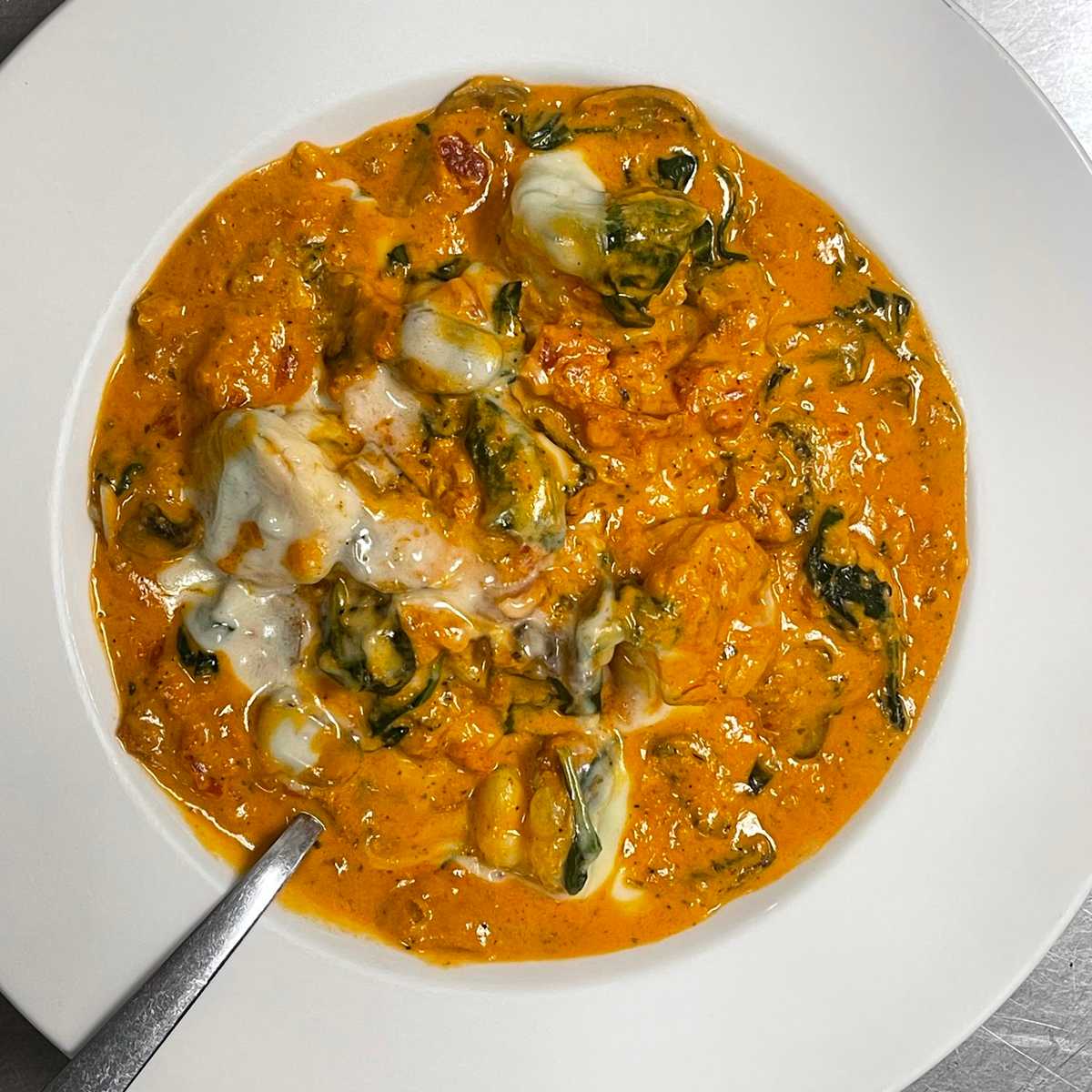 Shrimp Florentine